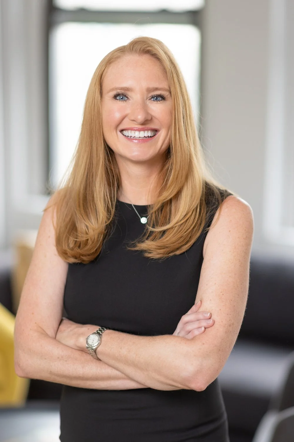 Modern, clean corporate headshot