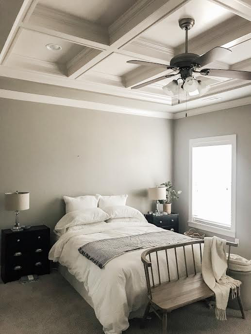 Tiny Bits of Happiness- Master Bedroom Before