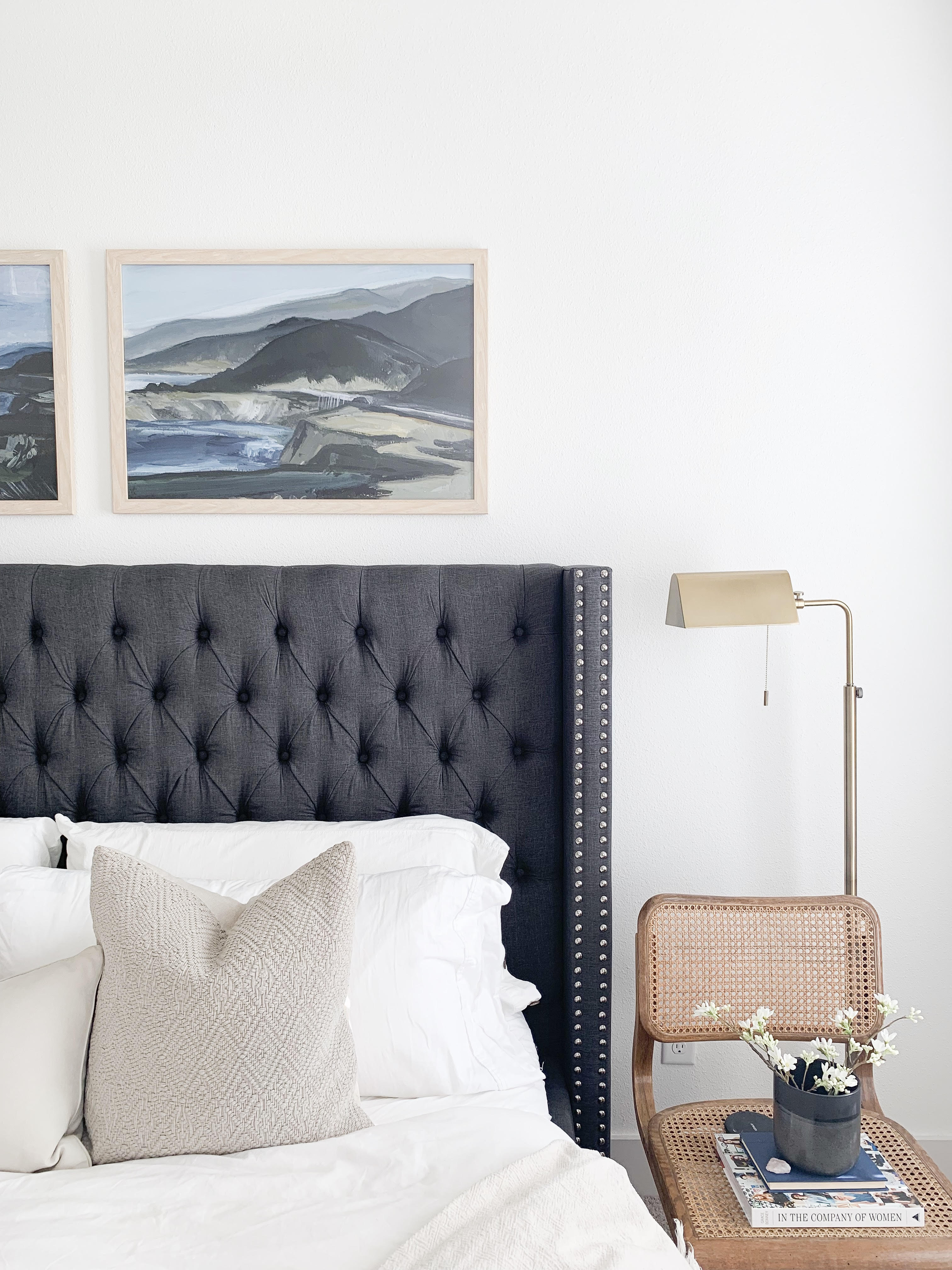 www.tinybitsofhappiness.com- Light & Bright Master Bedroom Reveal