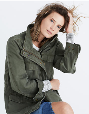 Tiny Bits Summer Capsule | Madewell Jacket