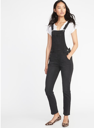 Old Navy Denim Black Overalls