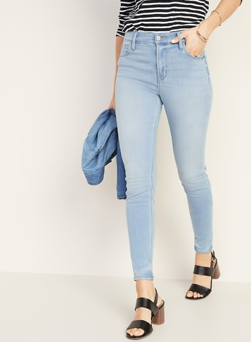 Old Navy High-Waist Light Super Skinny Jean