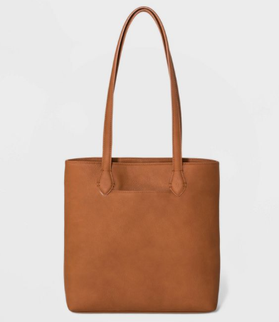 Magnetic Closure Tote Handbag