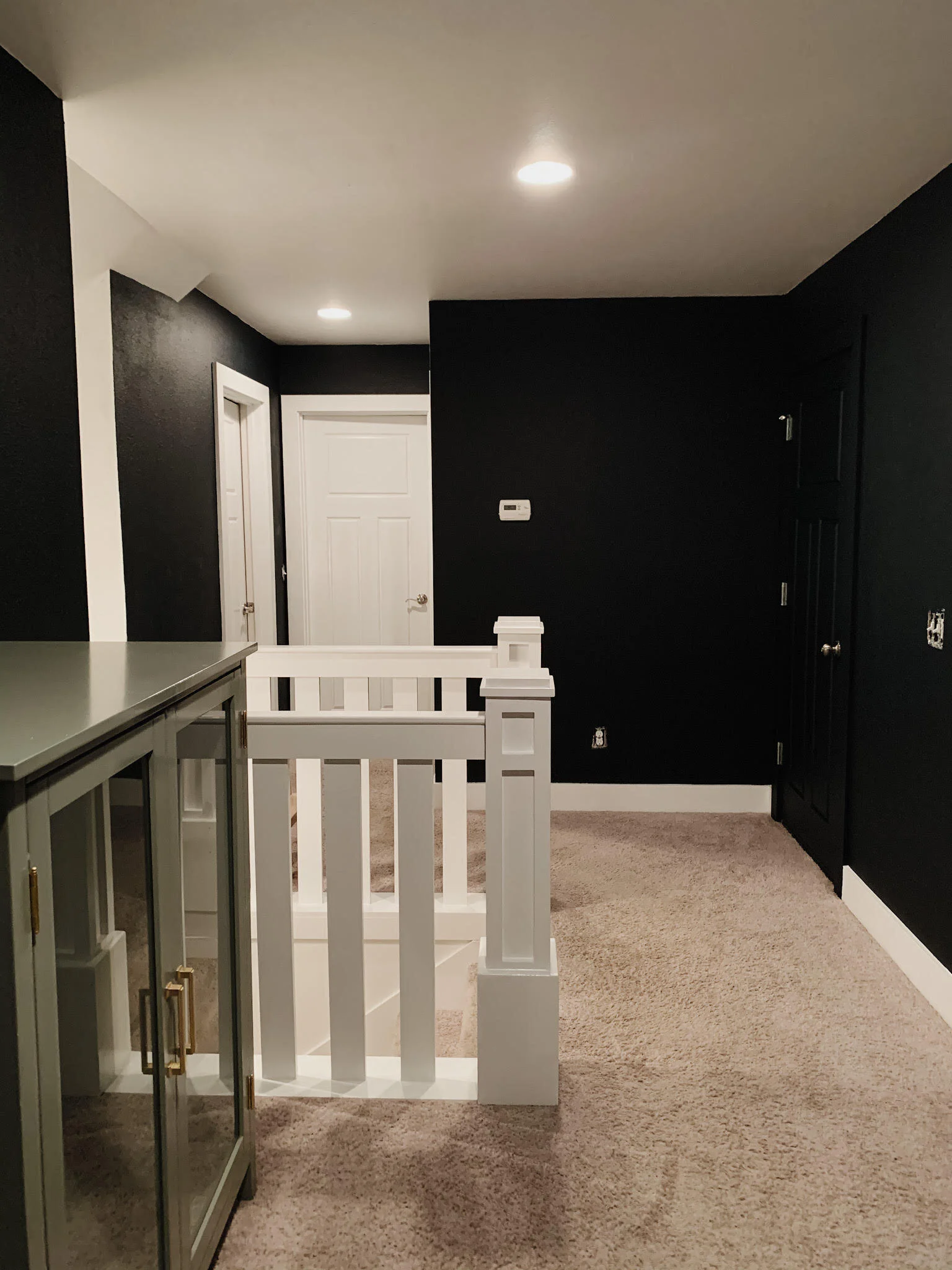 Tiny Bits of Happiness | Upstairs Hallway Progress