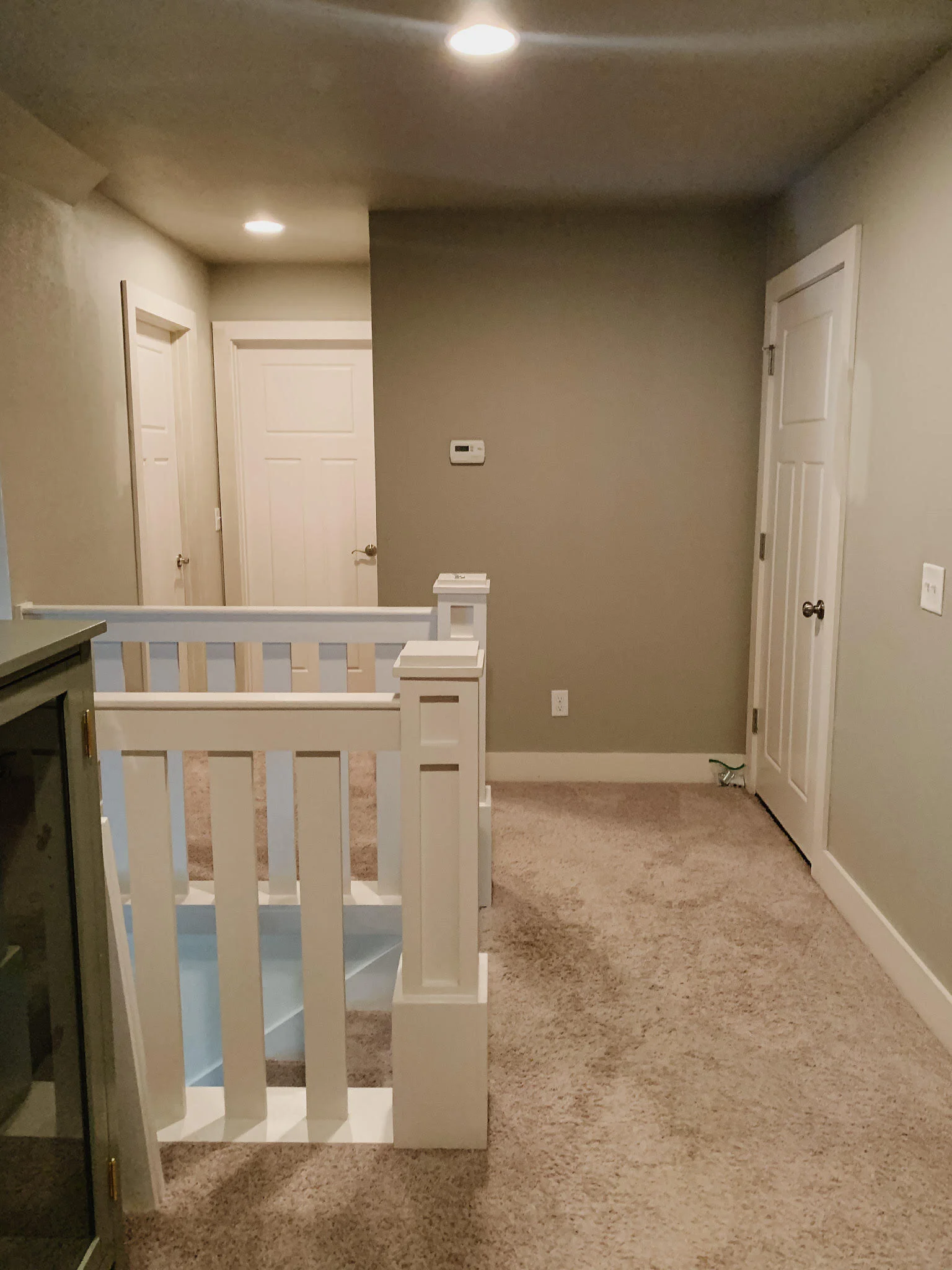 Tiny Bits of Happiness | Upstairs Hallway Progress