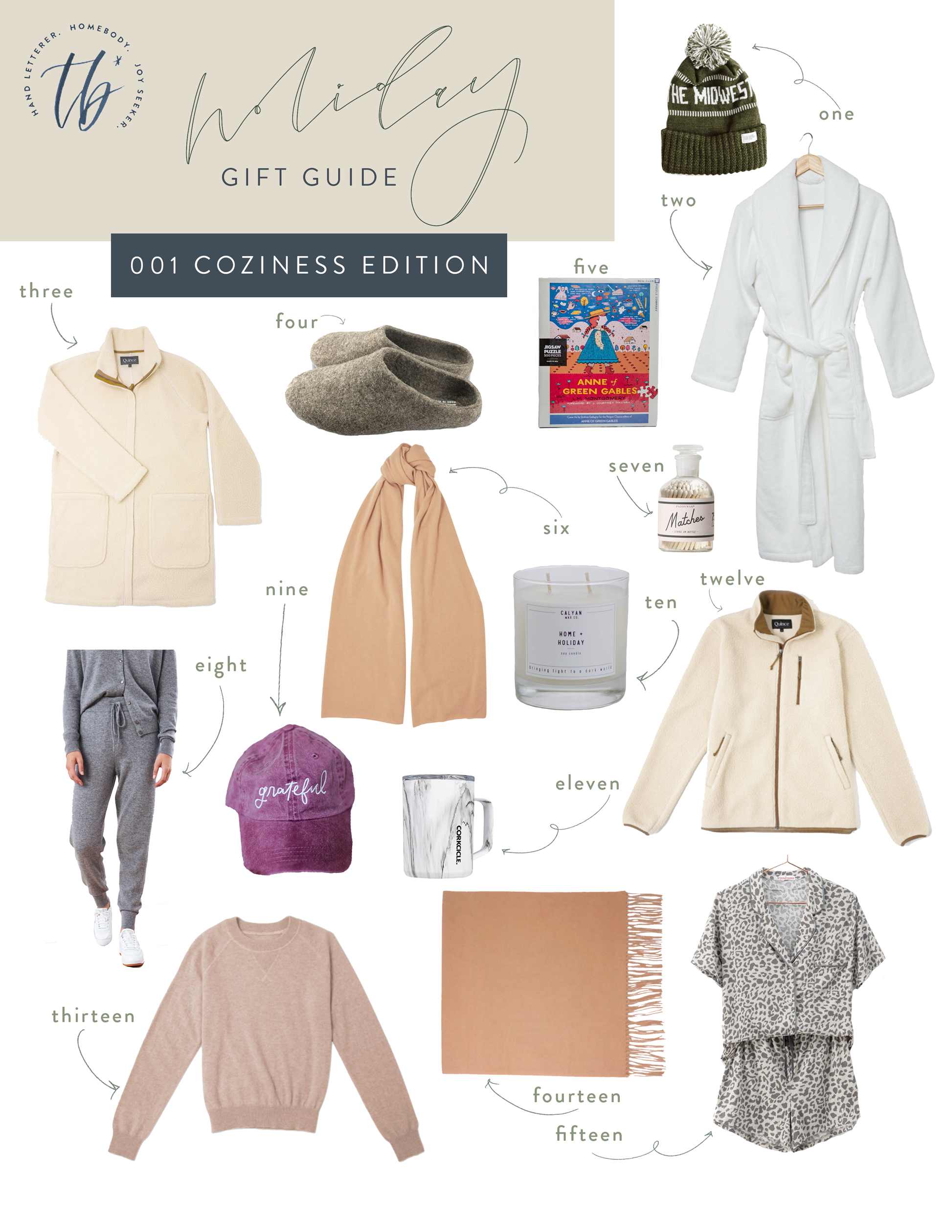Tiny Bits Of Holiday: Gift Guide Coziness Edition