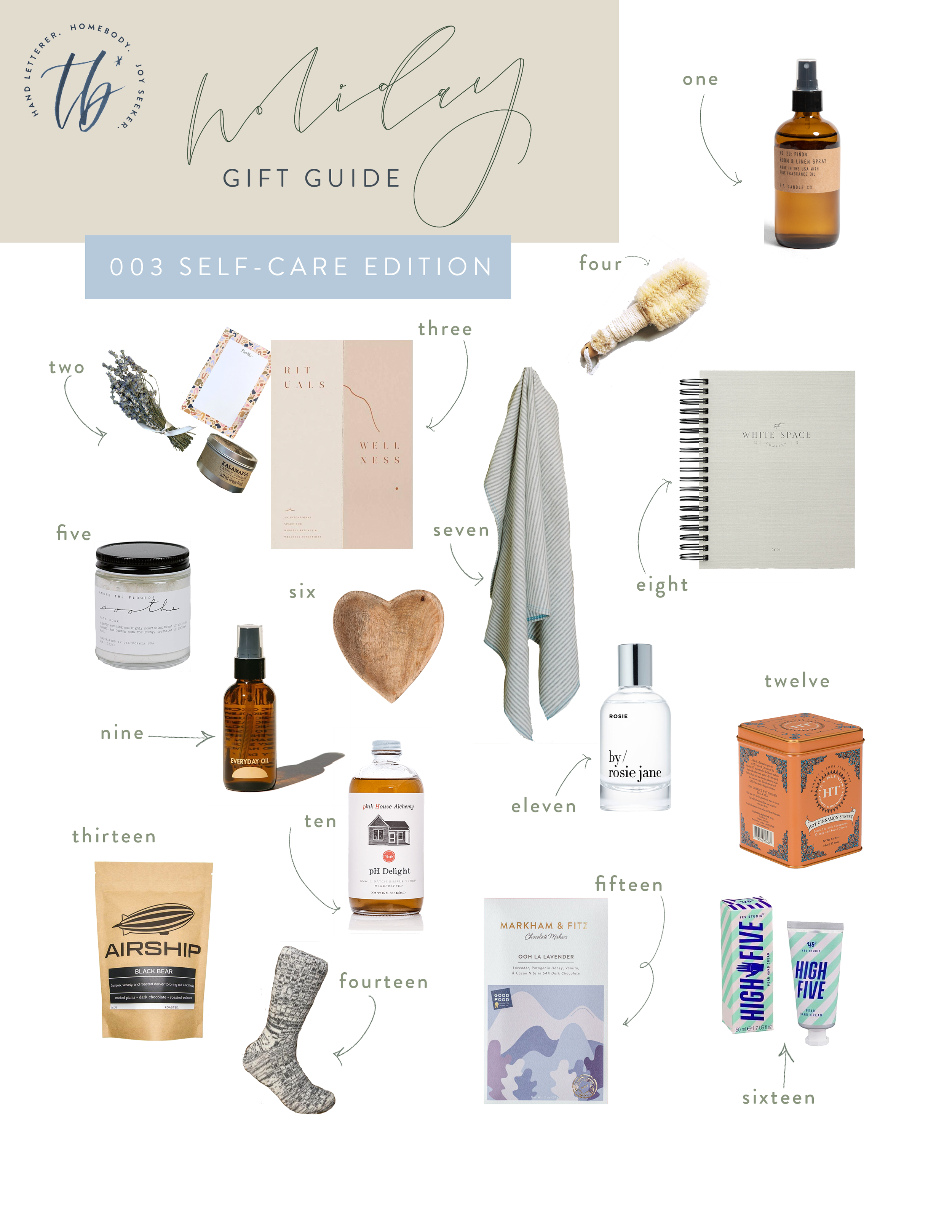 Holiday Gift Guide: Self-Care Edition | TINY BITS OF HAPPINESS