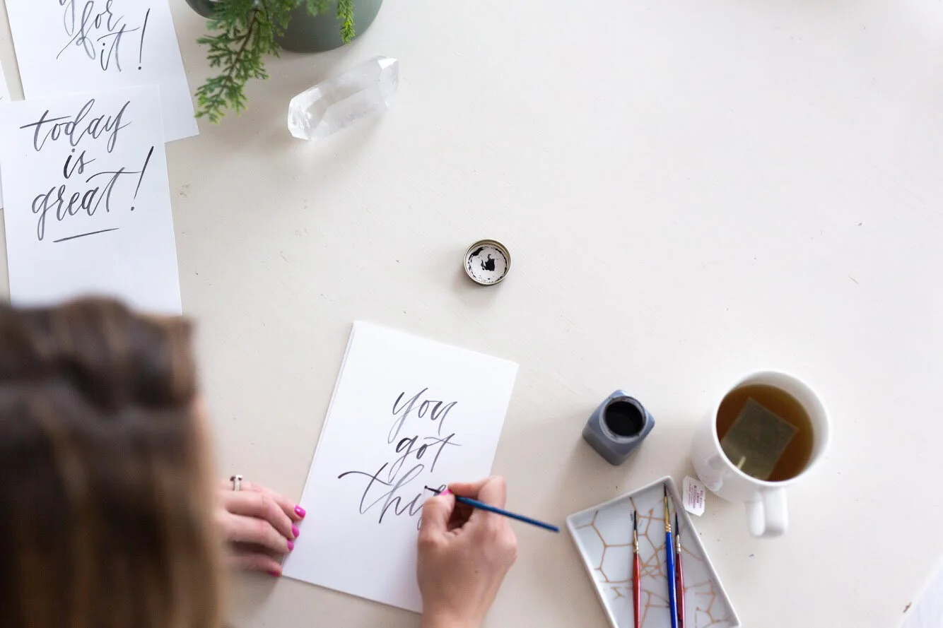 The Everygirl Hand Lettering Course is Open!