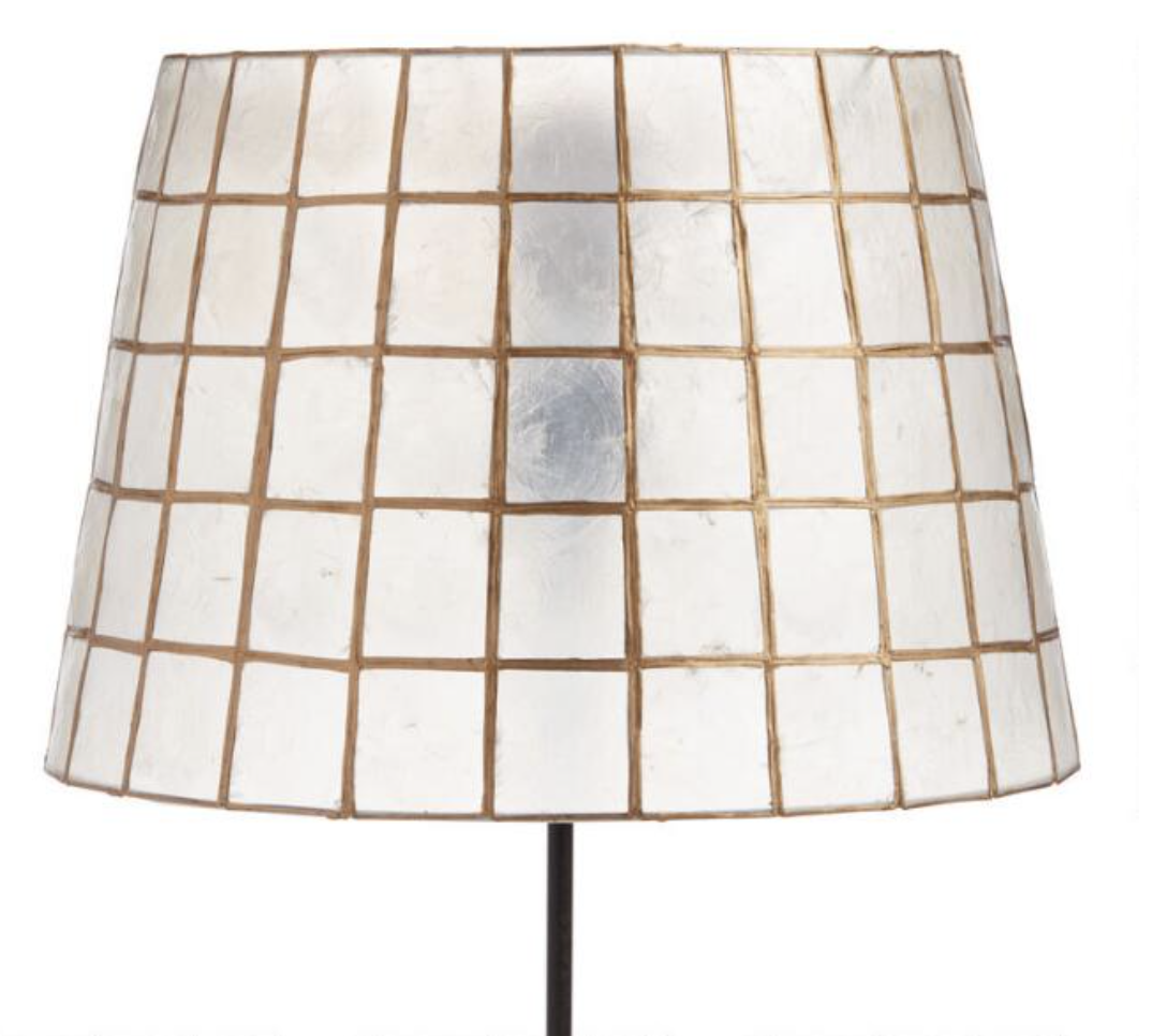 Capiz Lampshade