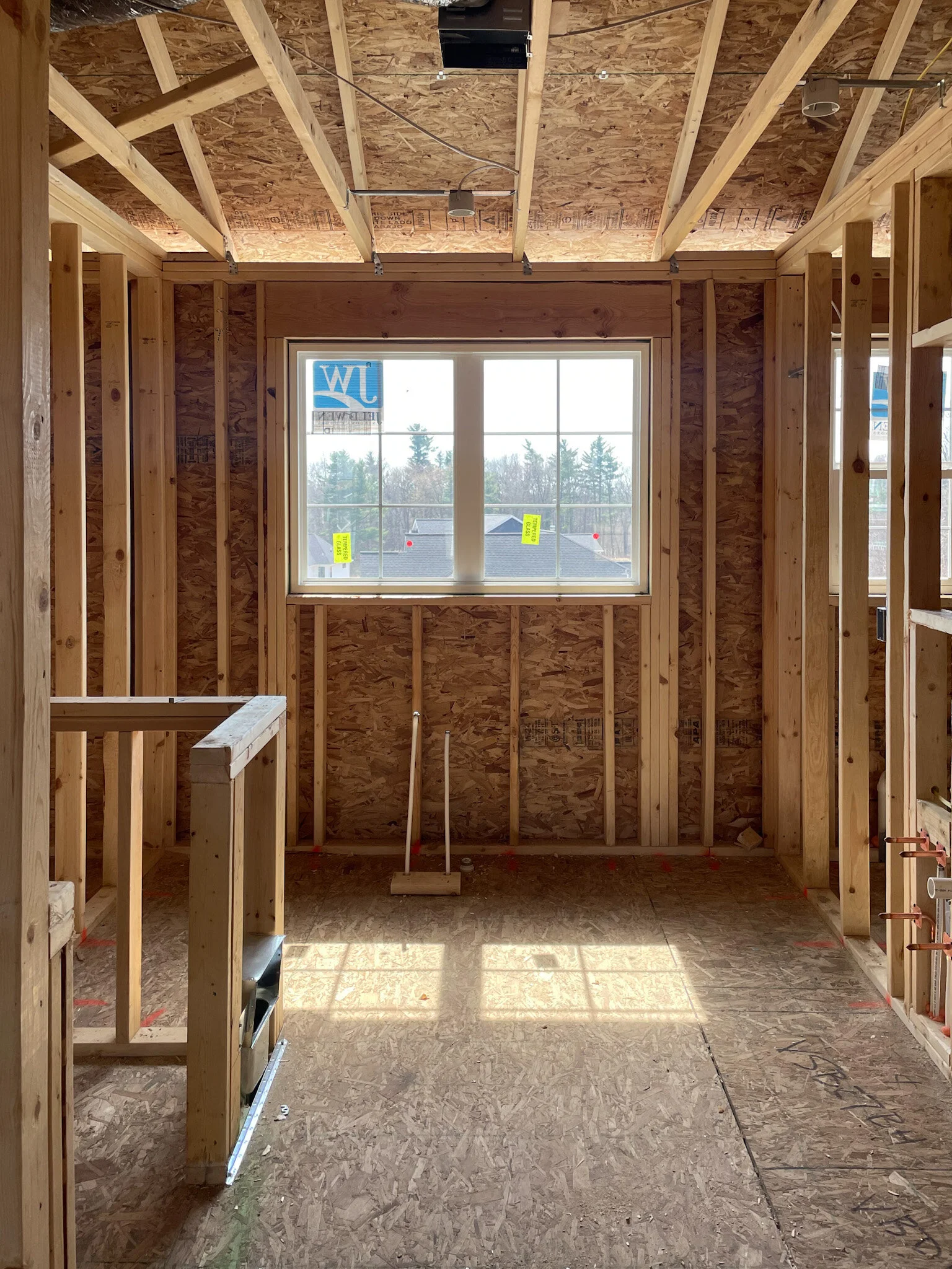 Photo of our soon to be primary bathroom