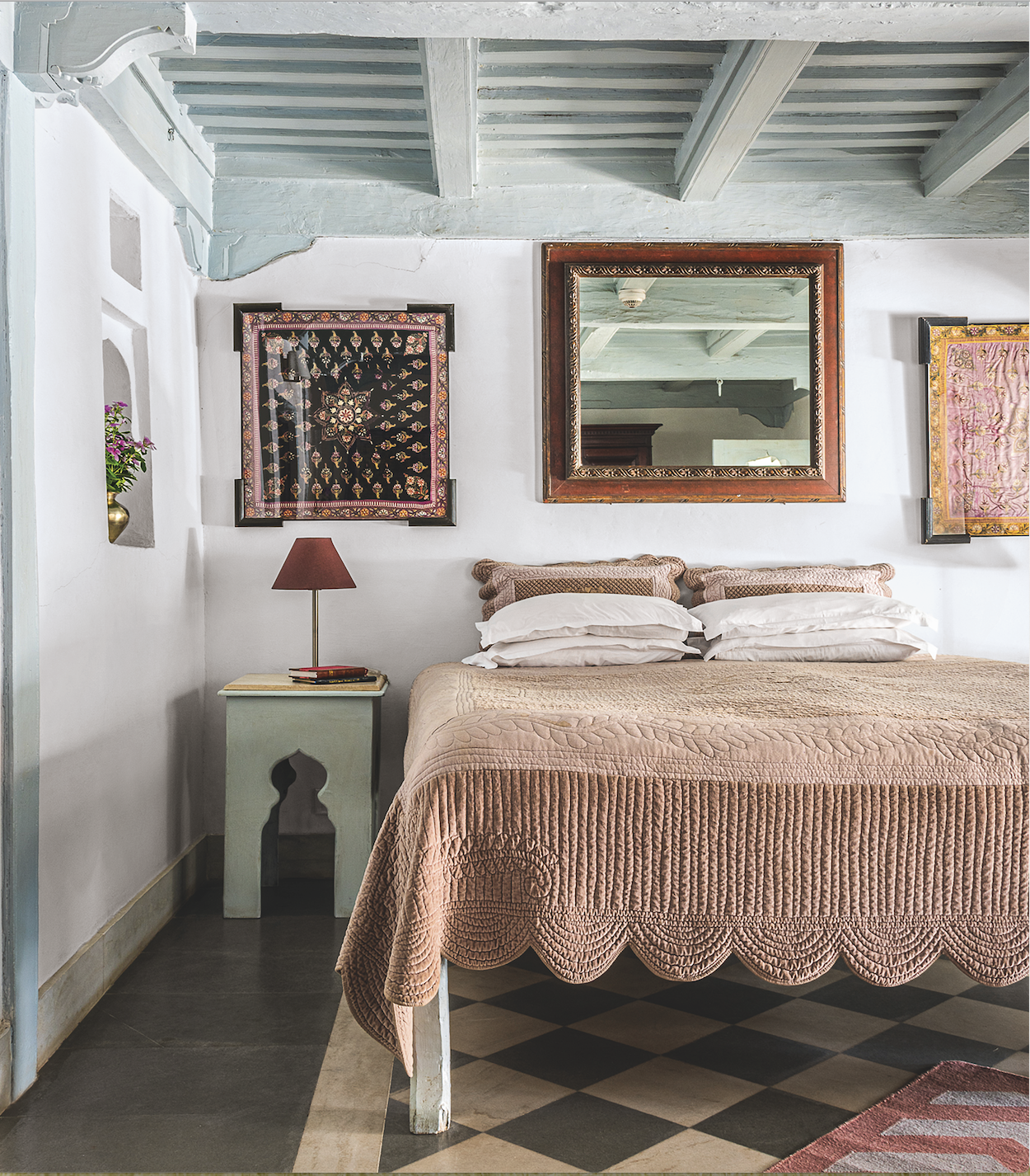 Design &amp; Location: Ahilya Fort Hotel | Photography Paul Whitbread via AD India