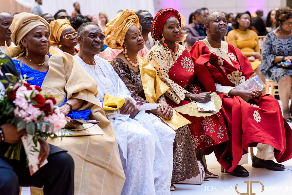  Vibrant colors from all of the Nigerian attire.  