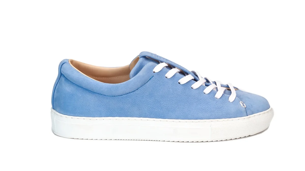 hand made leather sneakers, made in montreal,