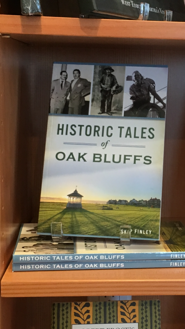  On the bookshelf at the Martha’s Vineyard museum 