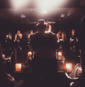  Riders sweat it out in darkness Credits: Ride Cycle Club