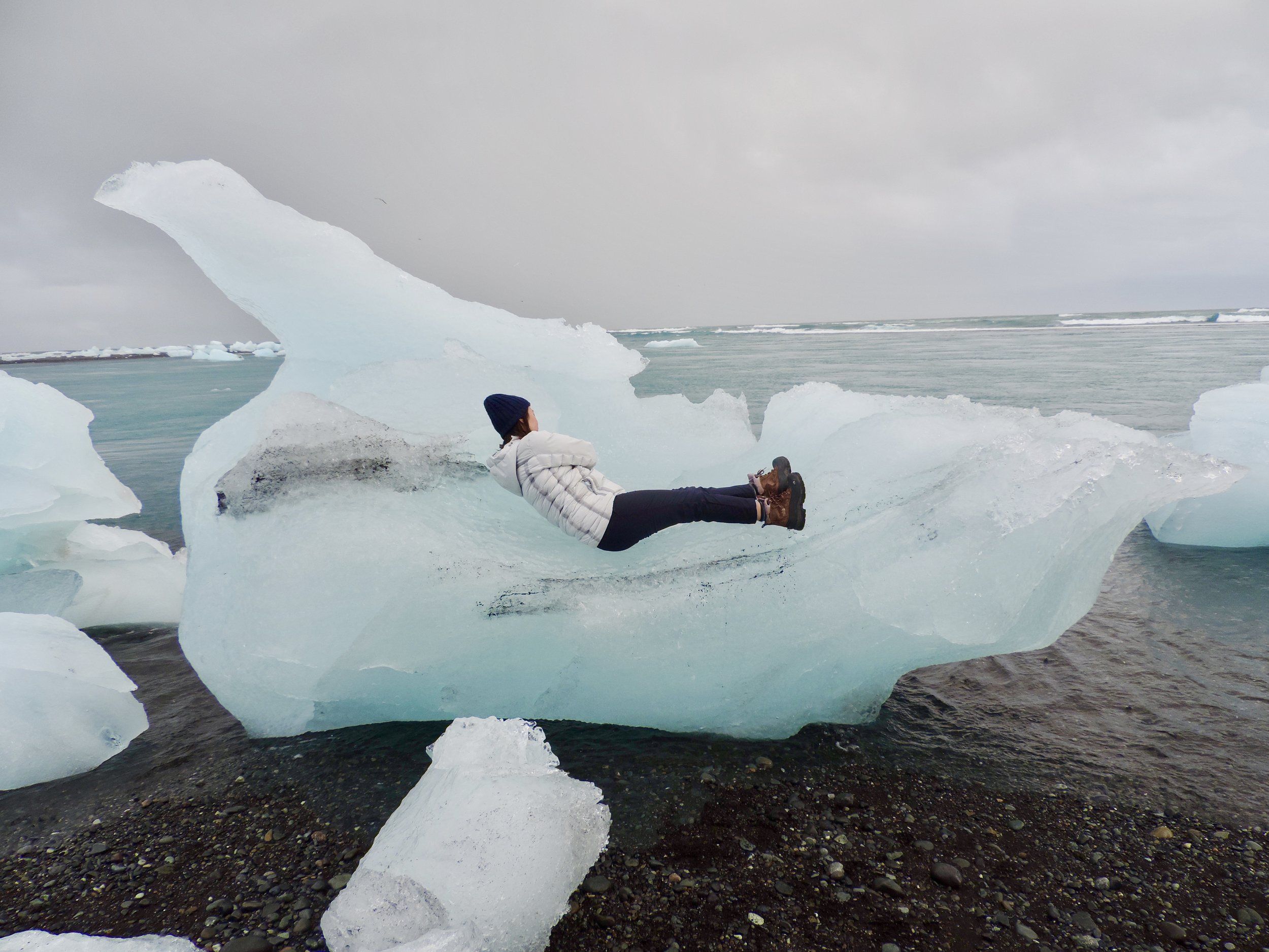 Best moment of my life literally chilling on an iceberg #nottitanic