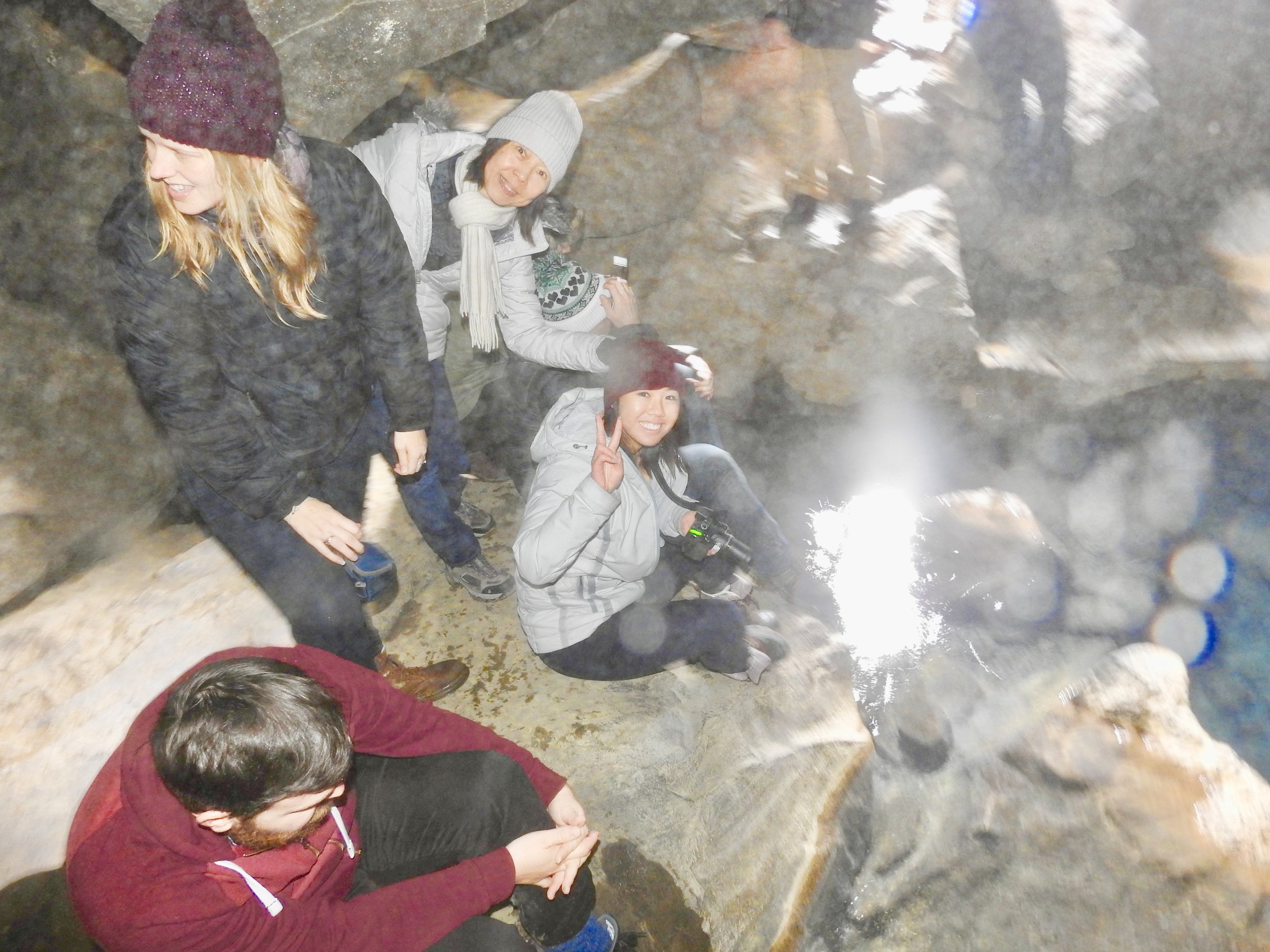 The camera lens was speckled , but I just love the candid-ness of this photo aha
