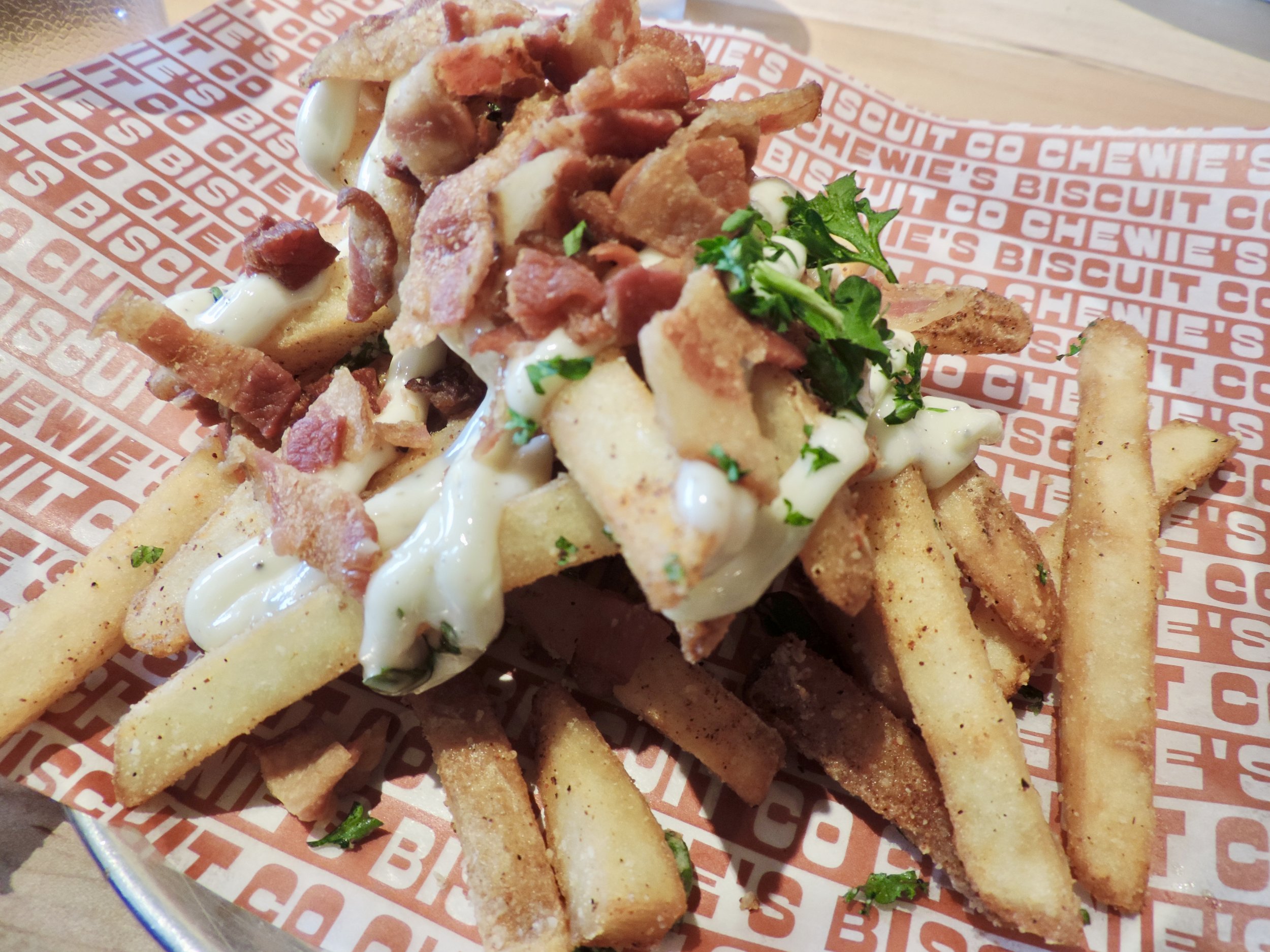 Dirty fries… their version of poutine