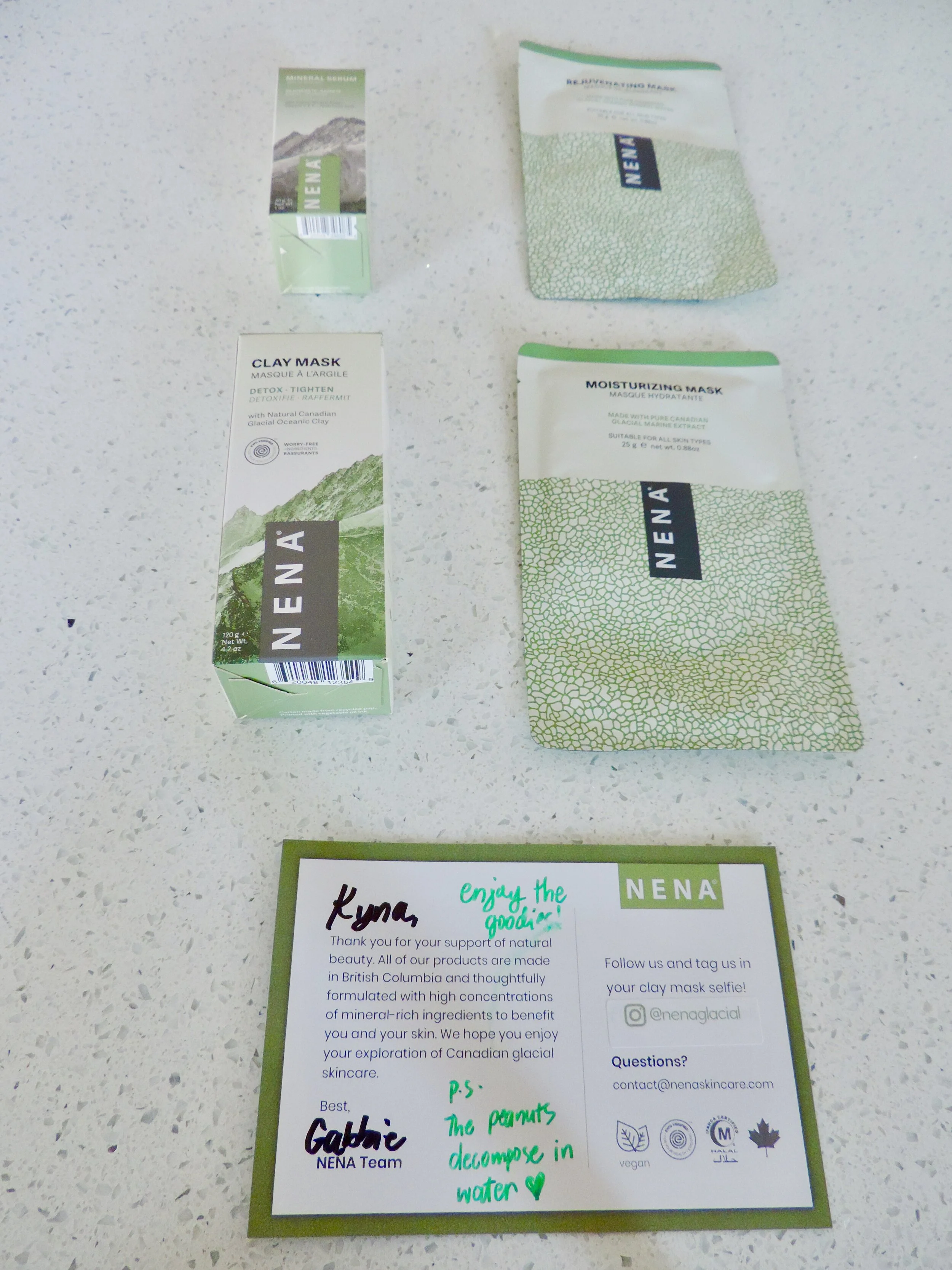 Nena Glacial Skincare Review