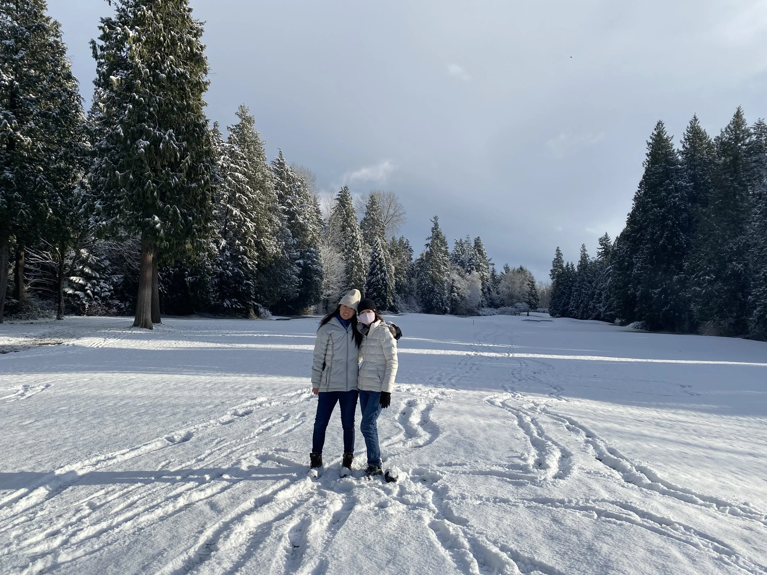 Fraserview Golf Course: Winter Walk