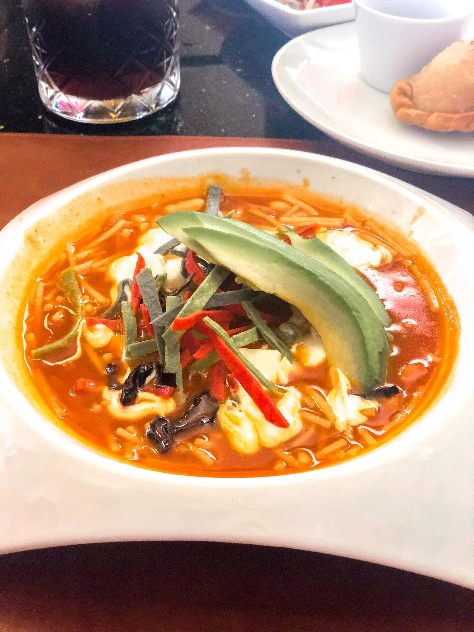 What we ordered in Guanajuato City. This stuff has so many variations, that you can add beans, hominy, tortilla strips, whatever you prefer!