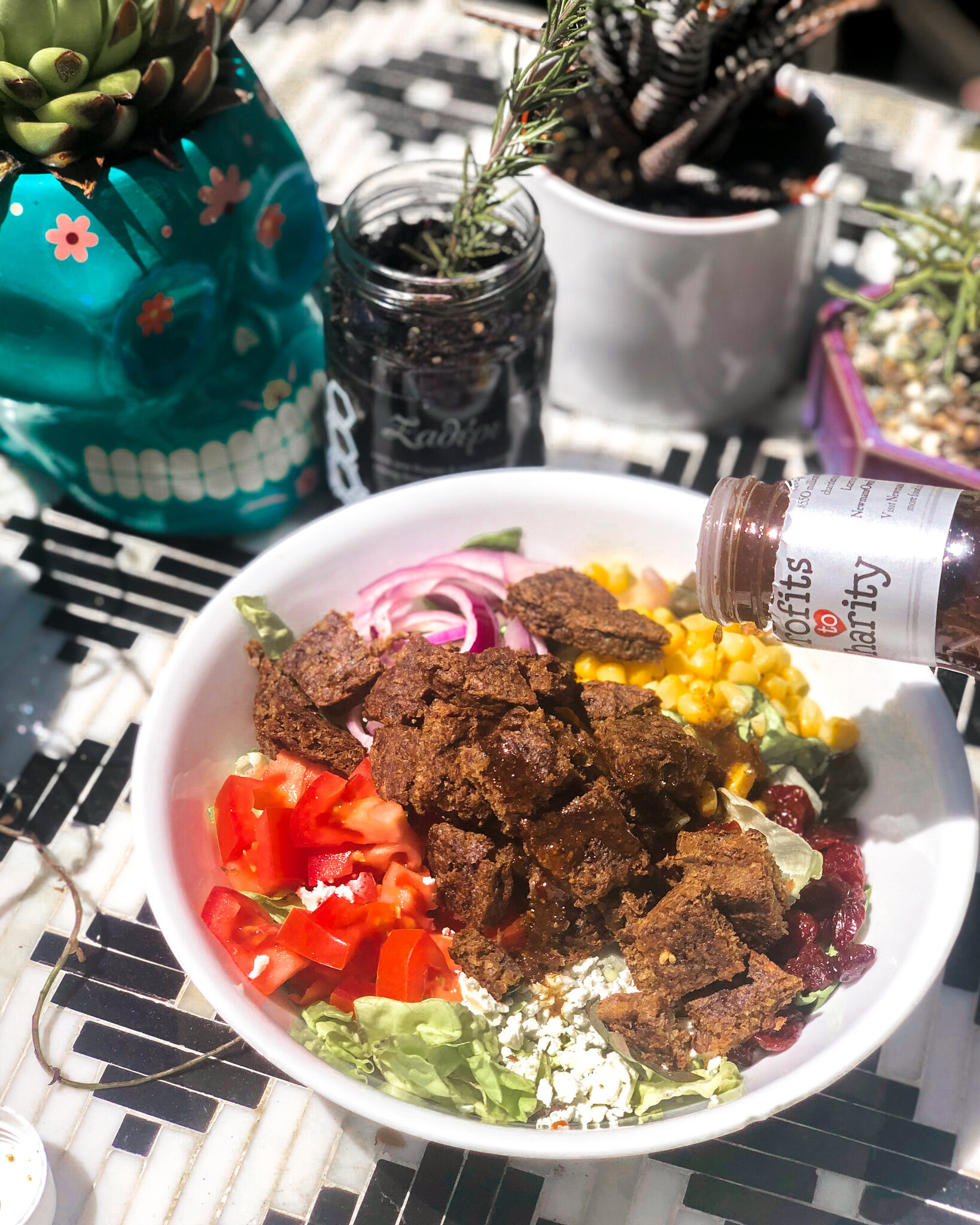 So fresh and easy to make, this is my work from home lunch 3 days a week!