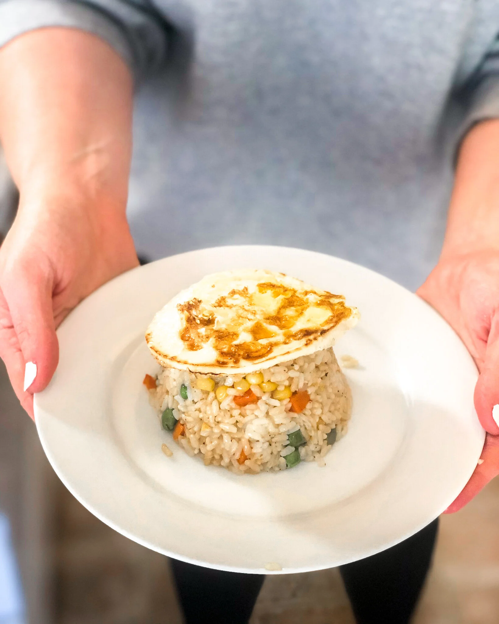 Simple, yet savory and delicious for breakfast.