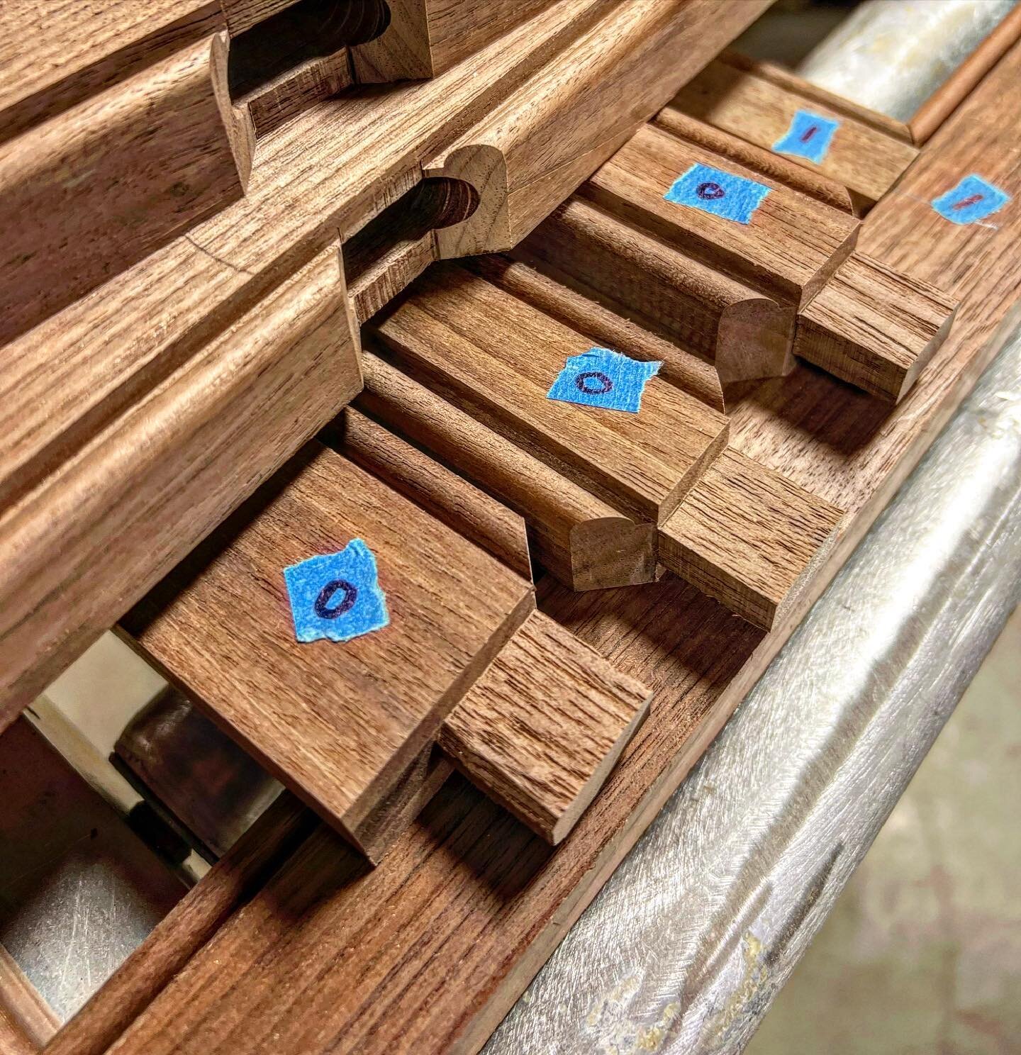 Been a minute since I&rsquo;ve done beaded face frames.

#hiddenquarryartisans #schleiff #wvmade #furnituremaker #cabinetmaker #woodworking #woodworker #airdriedwalnut #craftsmanship #lewisburgwv #schleifflife