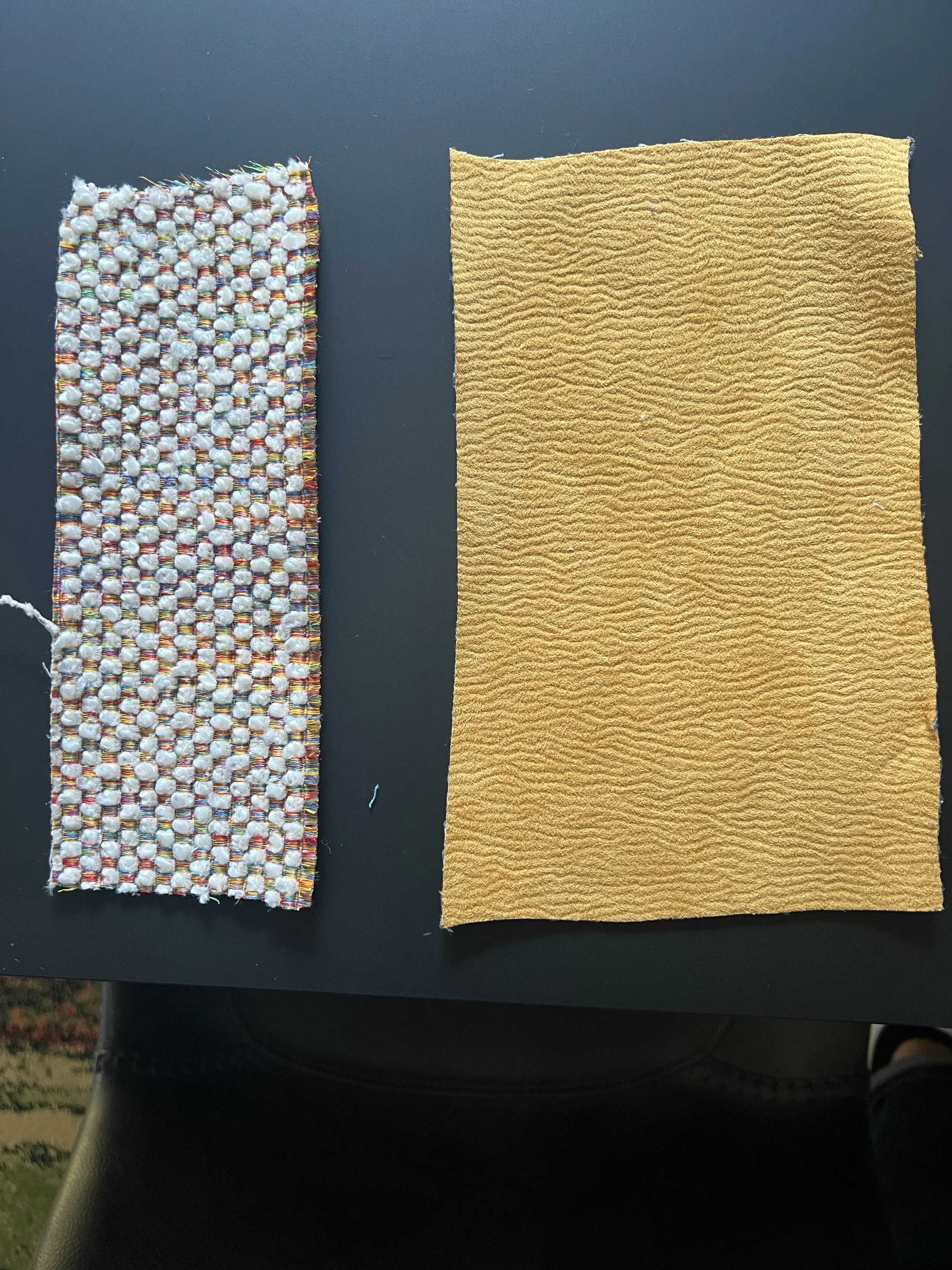 Chair Fabric in Guest Room