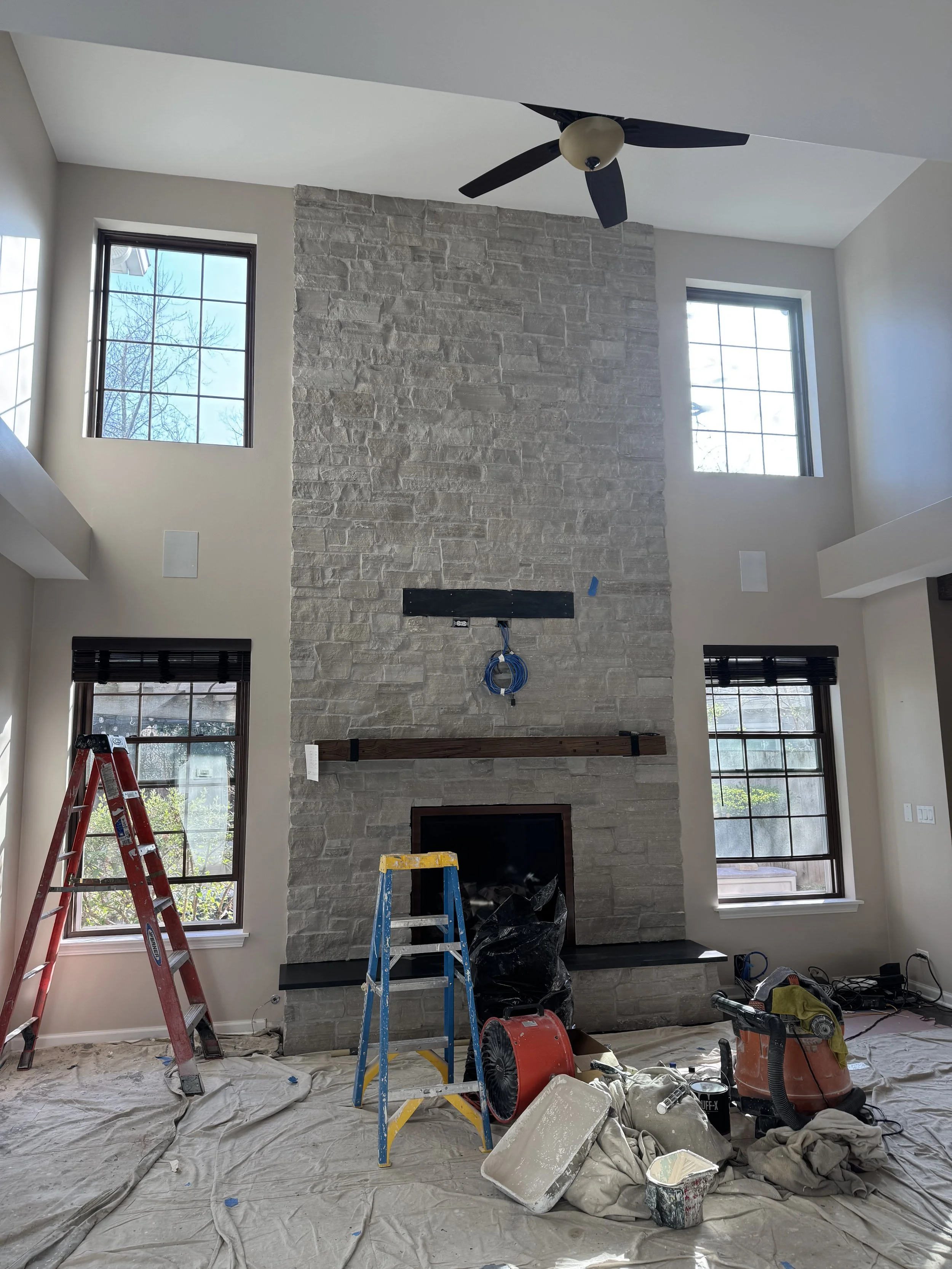 Fireplace in Action