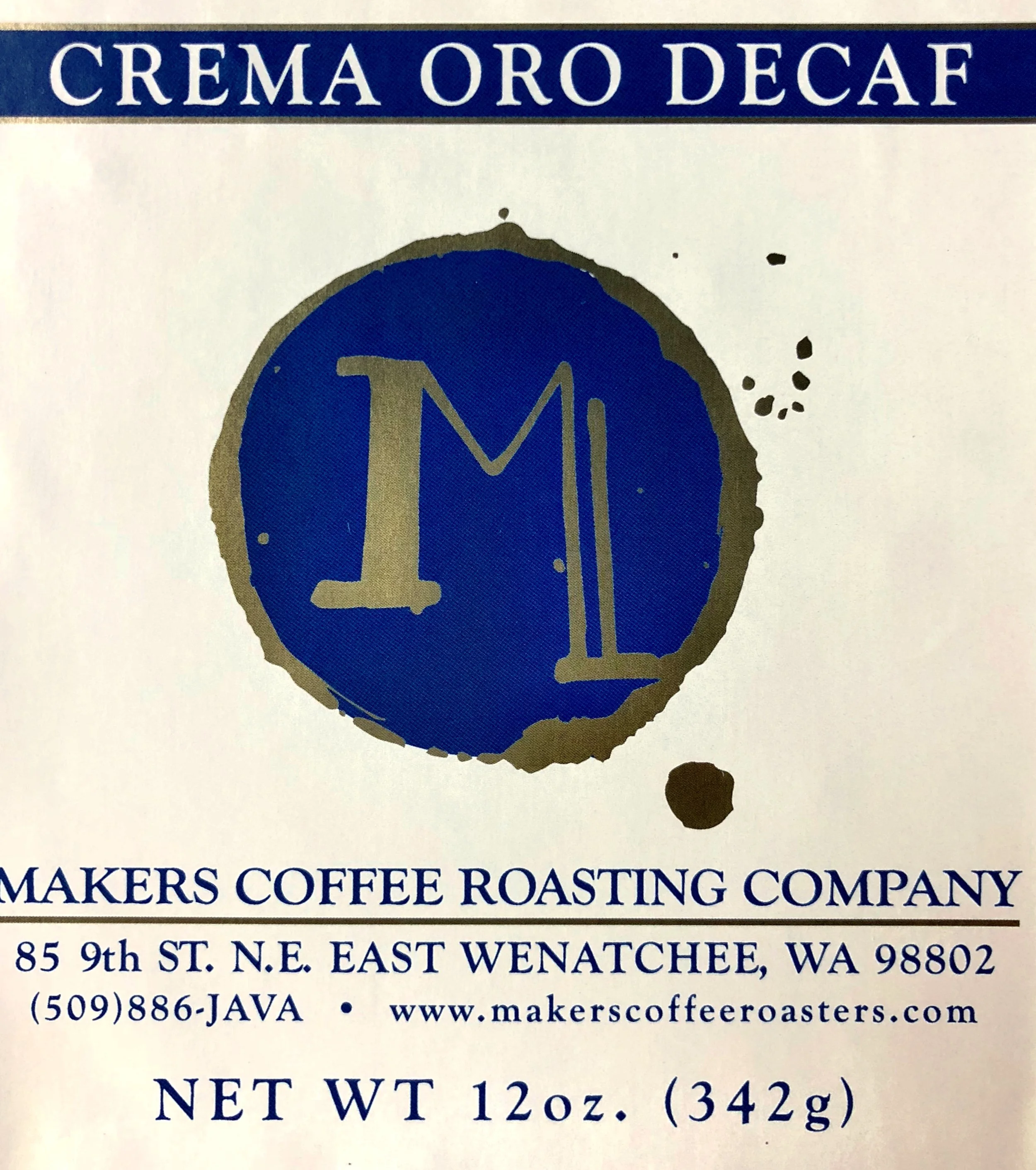 Decaf Crema Oro