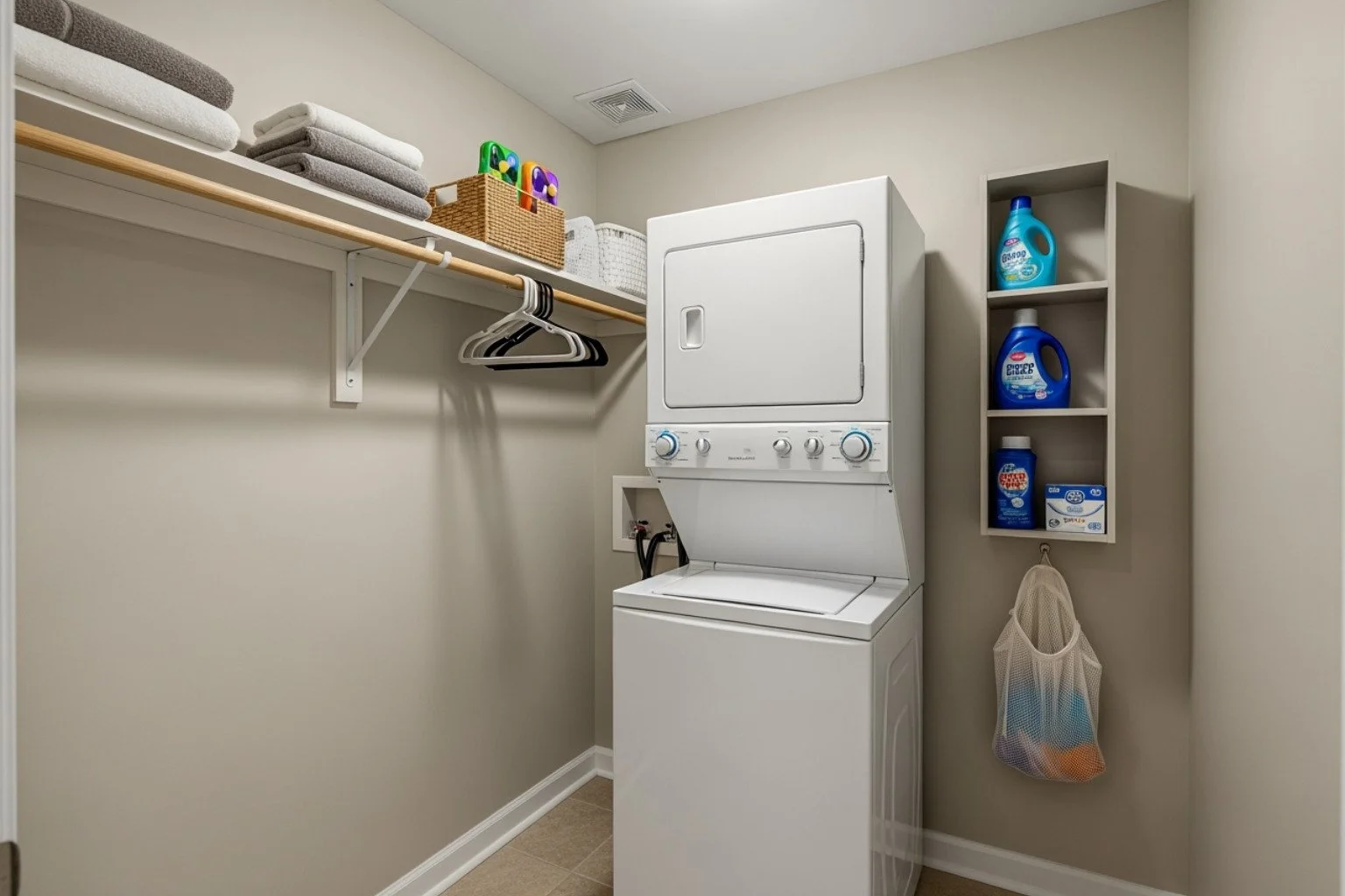 Space-Saving Laundry Closet Ideas for Small Homes