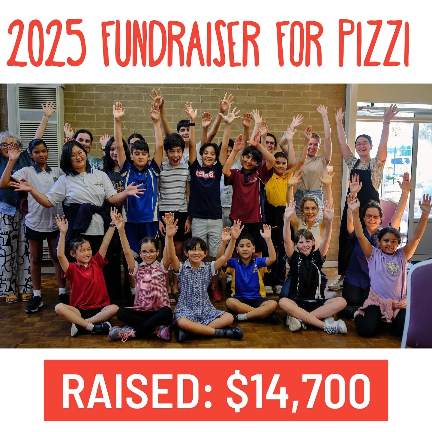We are delighted to share that we raised $14,700 in our annual fundraiser for the Pizzicato Effect. A massive thank you to all the people who donated during the fundraiser:

Alpha Yap, Angela Hill, Anne Kay, Anya Lloyd-Smith, Claire Fischer, David Mu