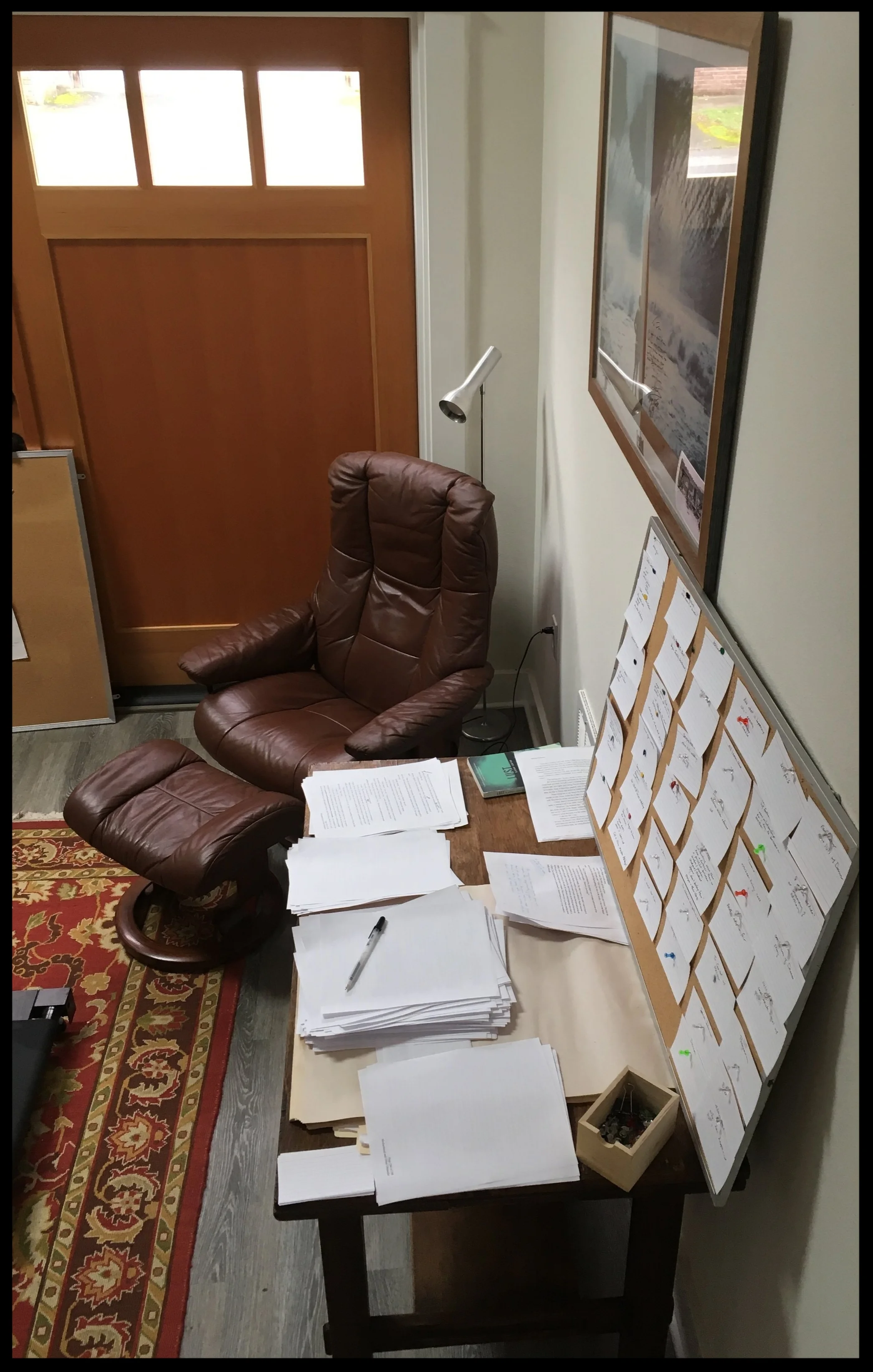 More of Robin's writing space