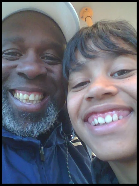 Andre and his son, Dreydan