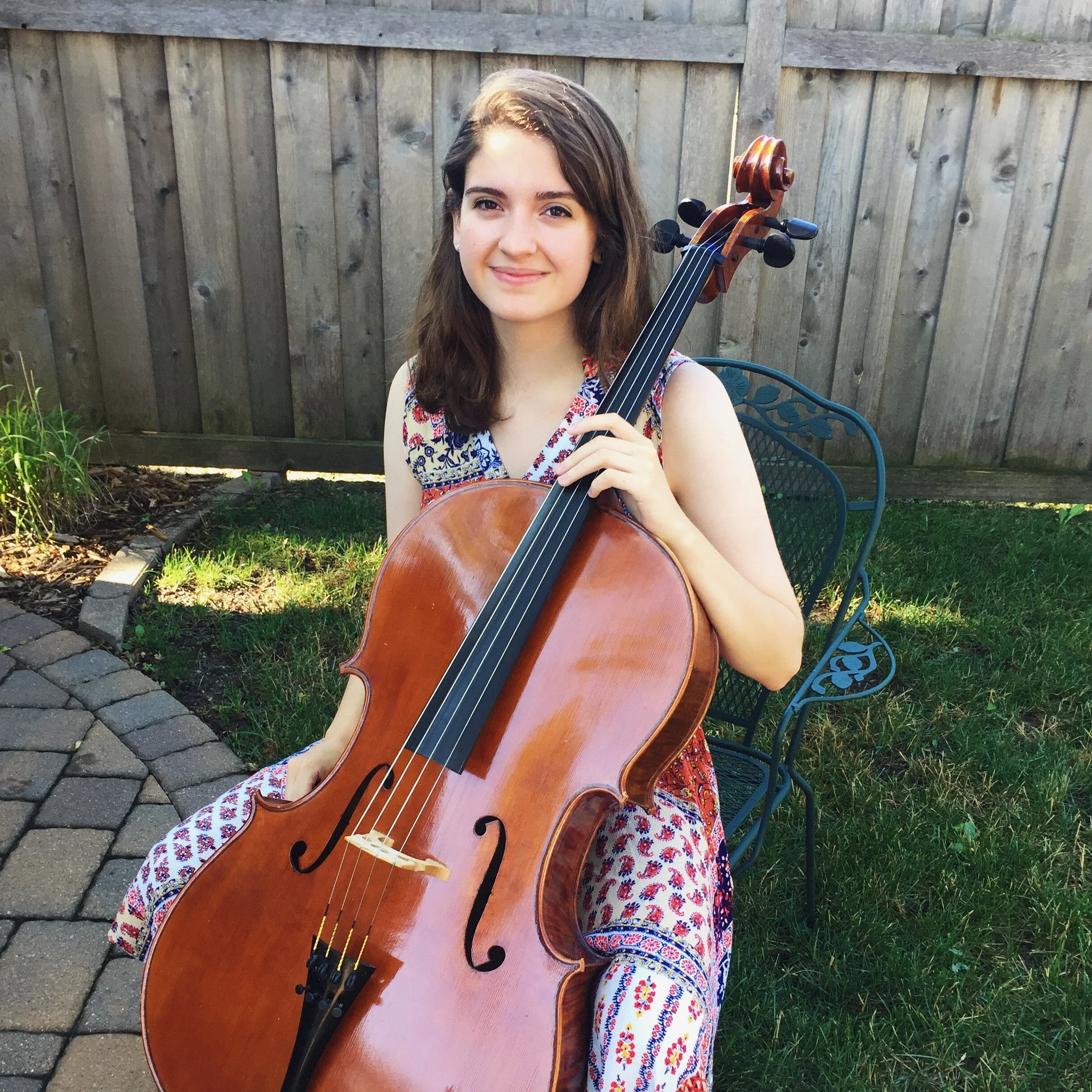 Arianna Wegley, cello