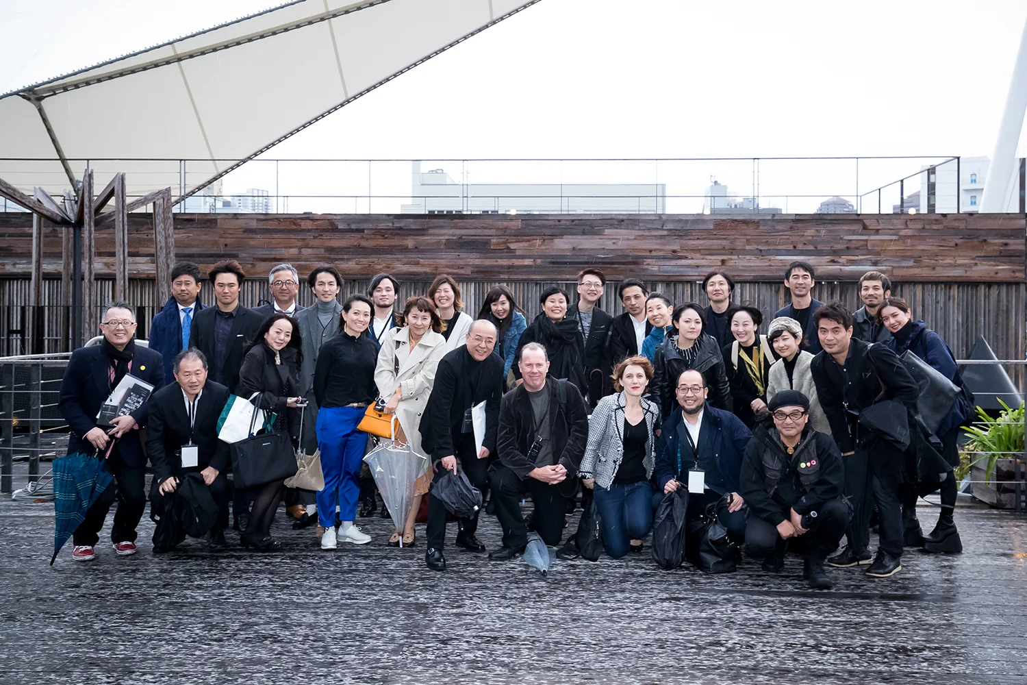 A part of attendees in front of T-LOTUS M Conference Hall 拷貝