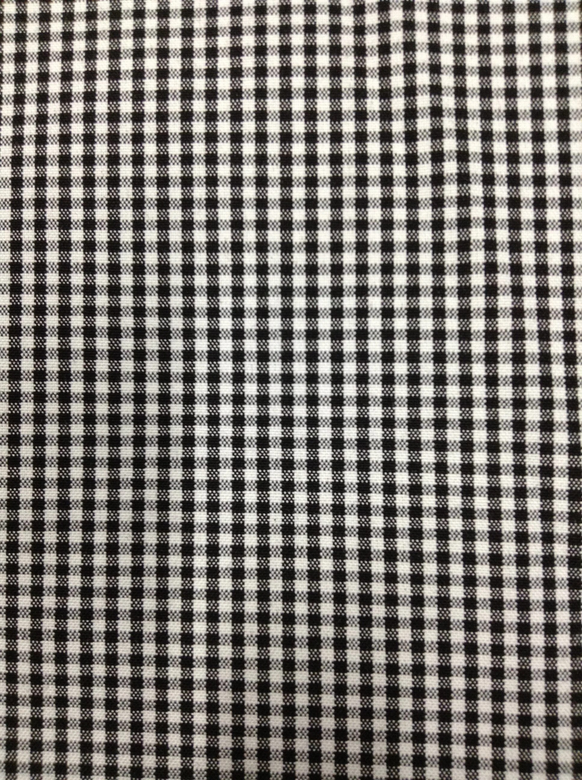 Black/White Gingham (VA1234)