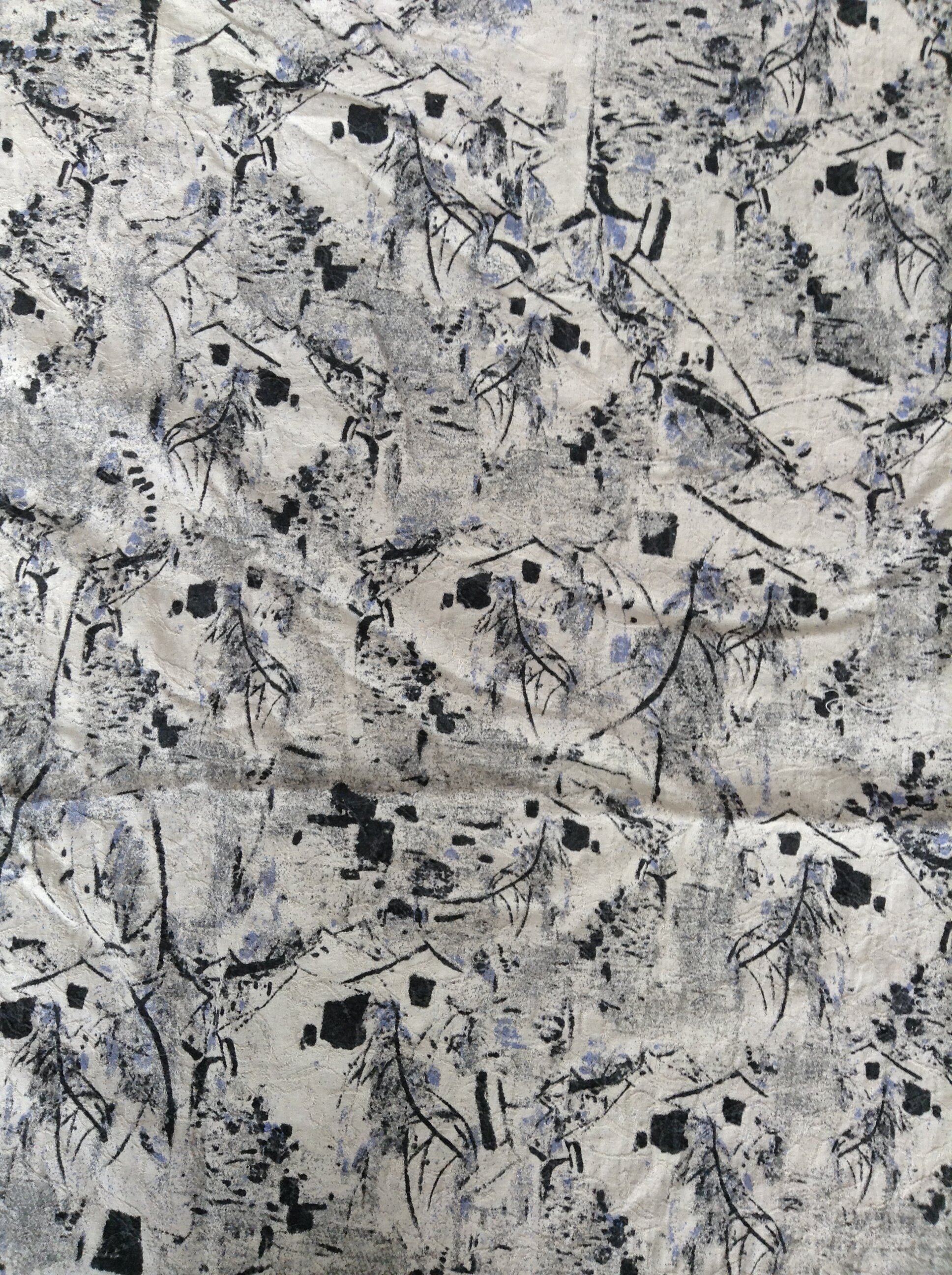 Tres Cotton Linen Print (SD012)