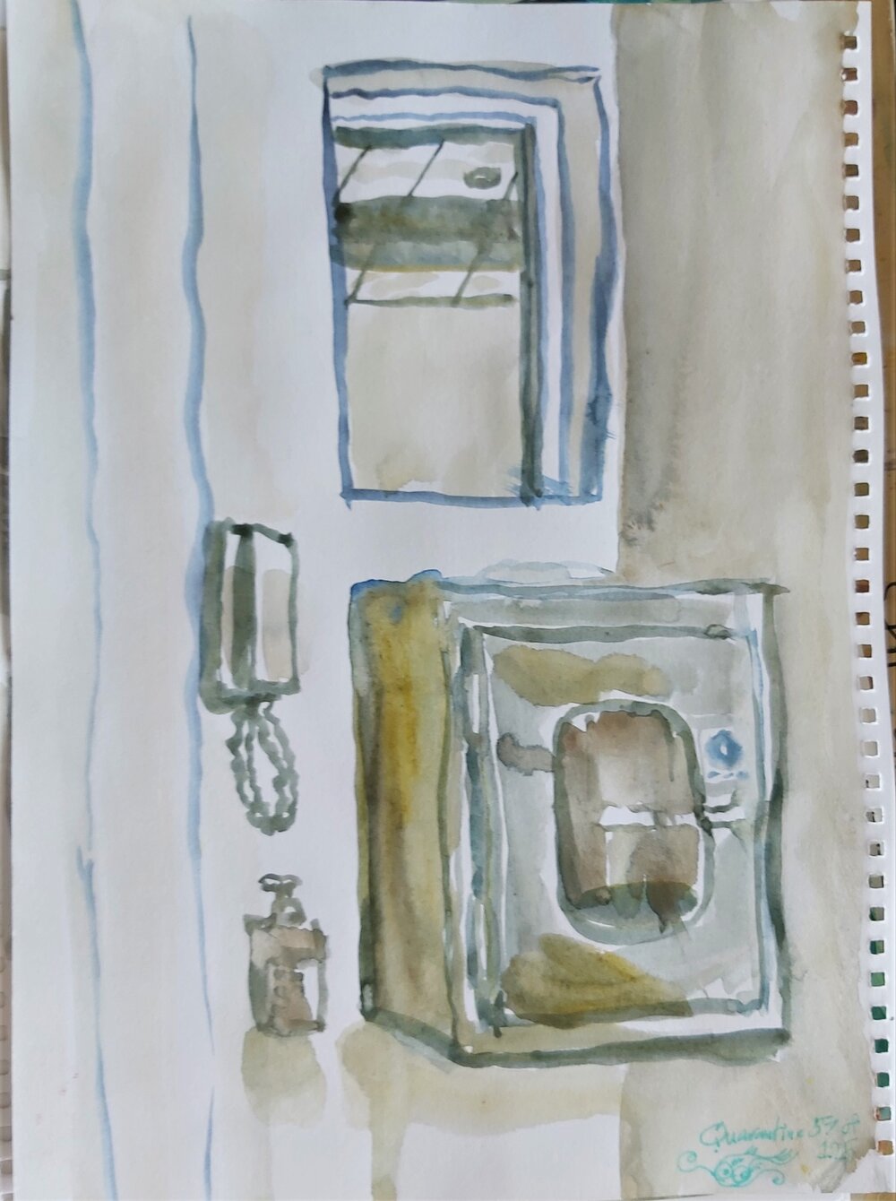 057 of 125 - 2021 Watercolor, ink, and acrylic on paper HKD400.jpg