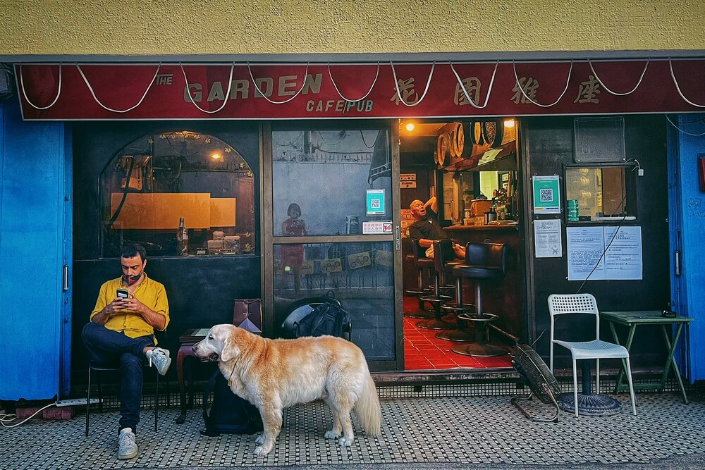 Kath Gooi 'The Garden Café' Cheung Chau, 2021