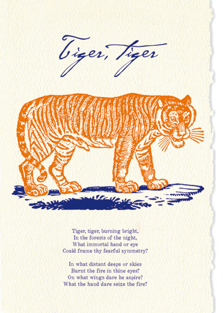 tiger blake poem