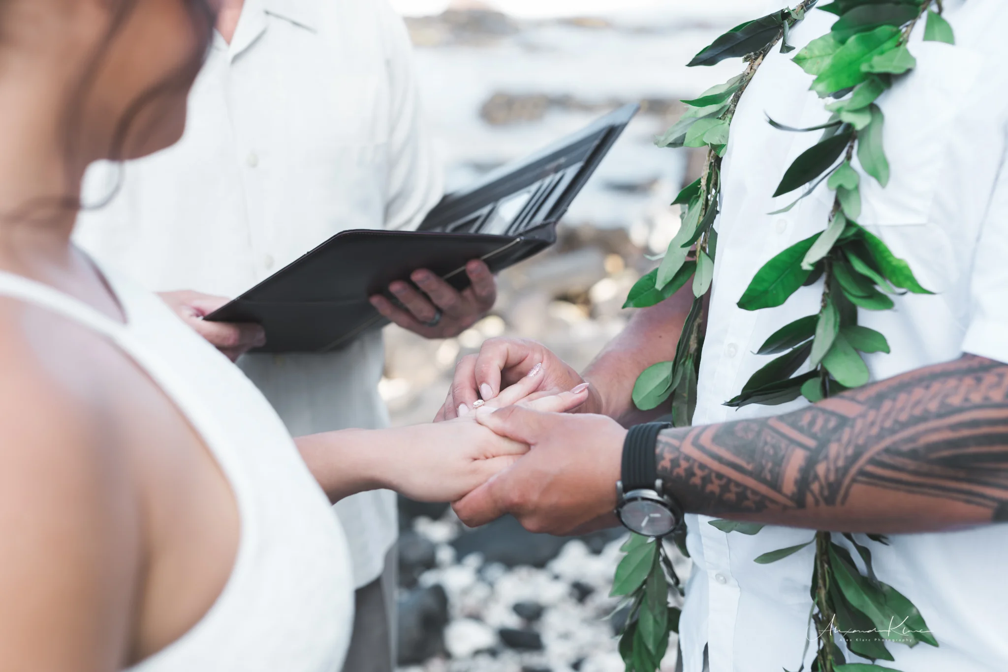 Beautiful Kona coast wedding 