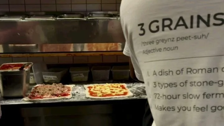 In a small kitchen, it&rsquo;s a symphony. Every move precise, every pizza deliberate. 

Masters at work 

#3Grains #RomanPizza #Pizzaiolo #MelbourneEats #Williamstown #Yarraville #PizzaArt #MadeWithCare #ItalianFood #MastersoftheCraft