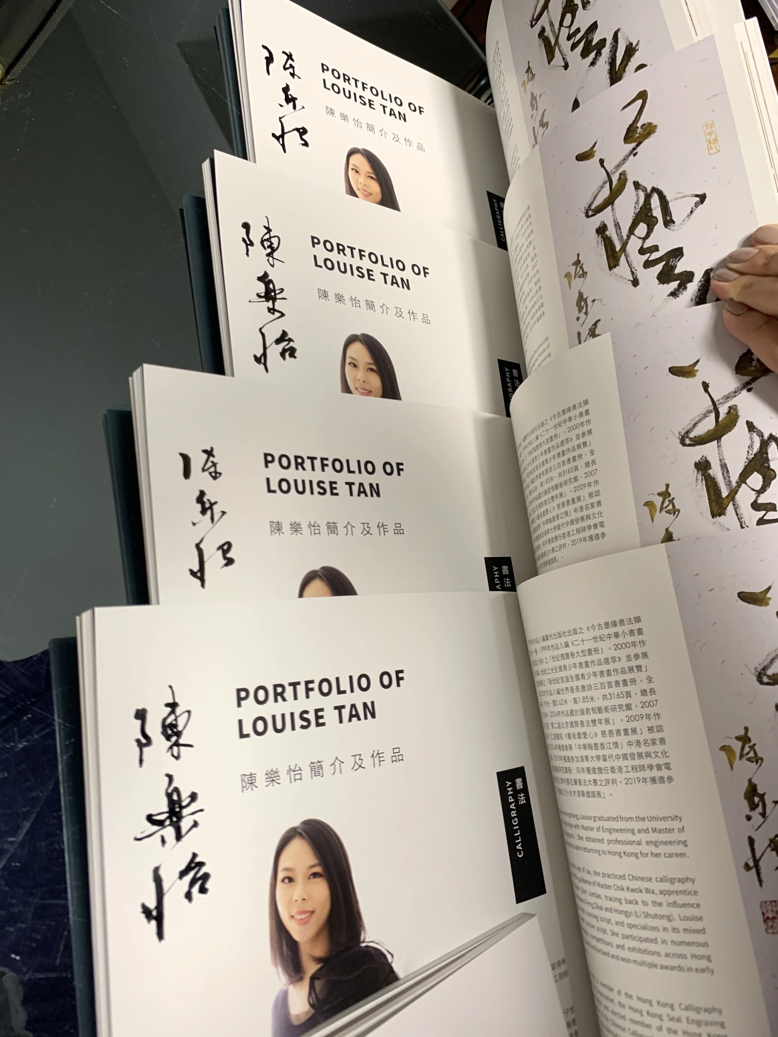  2020年11月7至9日假座中環香港大會堂高座七字樓展覽館舉行「藝道之行—澄懷味象四人書畫邀請展」 