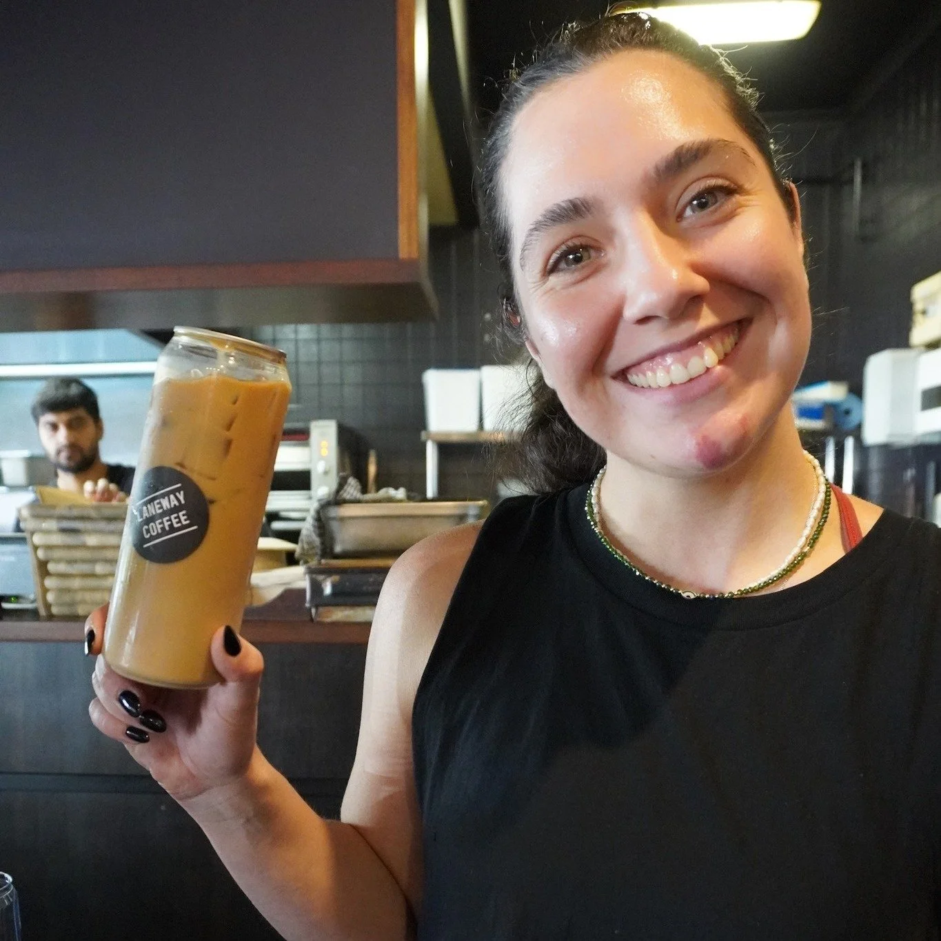 Hot Days. Cold Cans. 🖤

 #LanewayLove #DarwinCafes #goodvibes