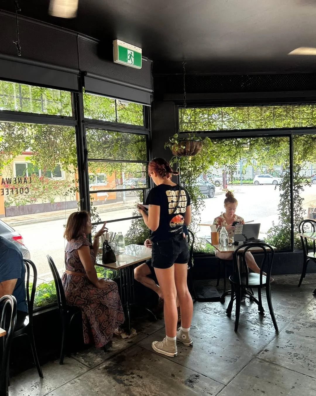 Where the locals gather and connect. 🖤