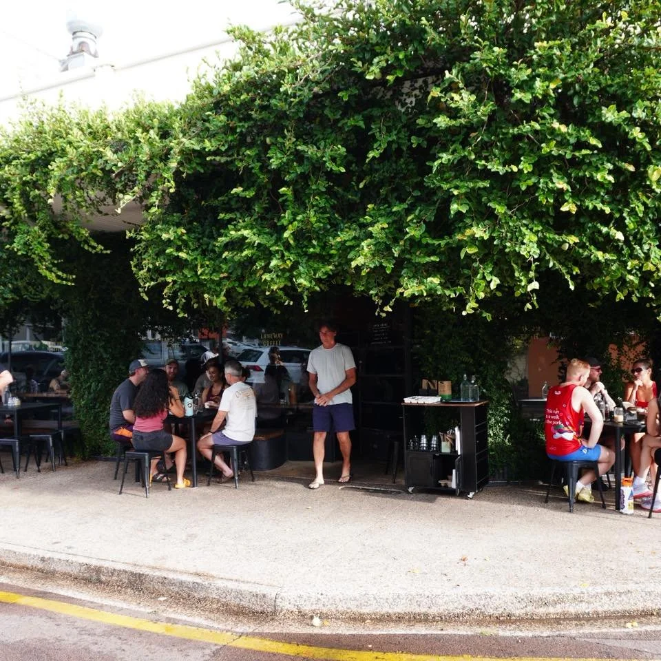 Good vibes. Good food. Good coffee. 🖤