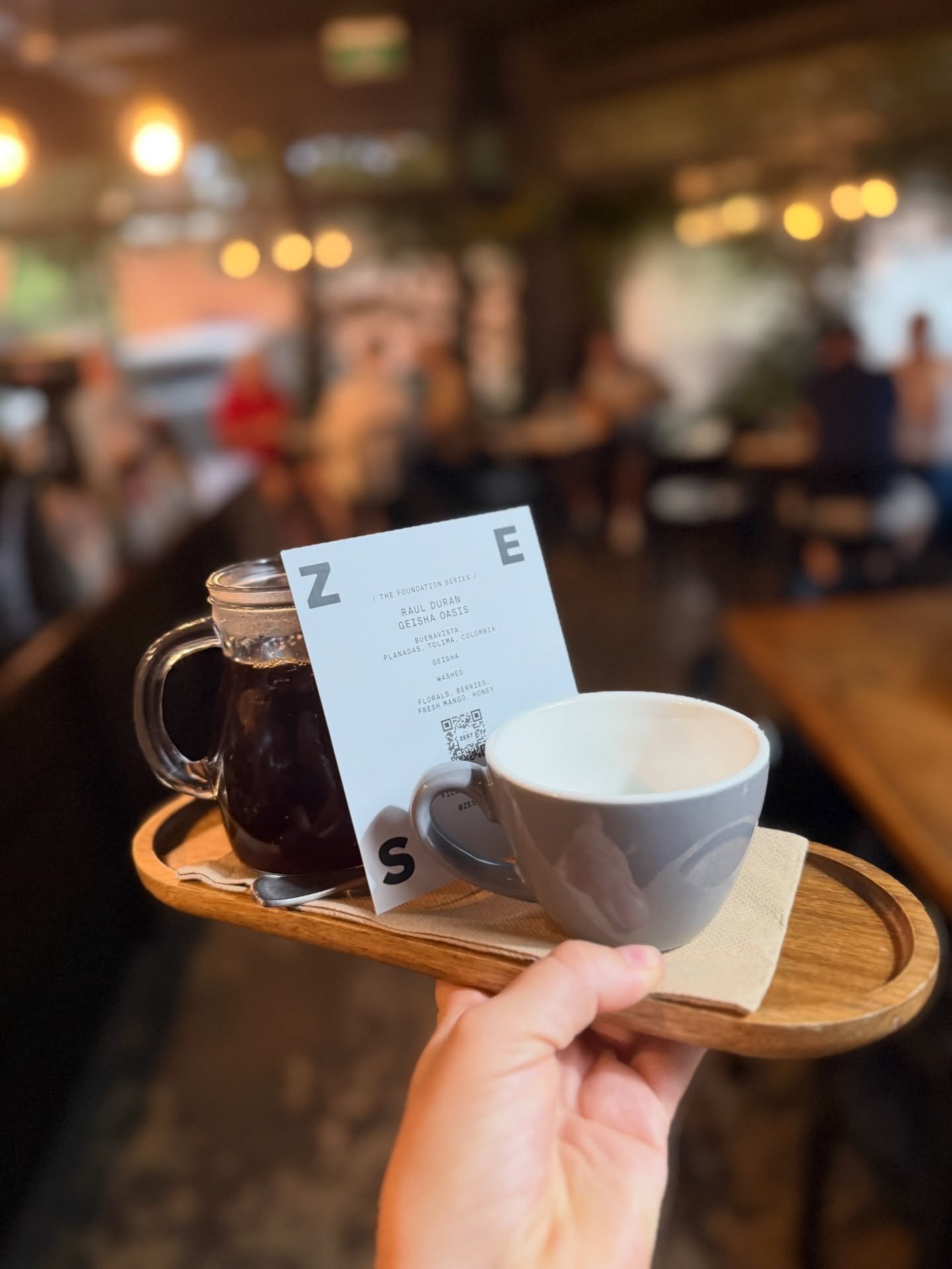 The rain&rsquo;s doing its thing&hellip; our Colombia batch is too. 😋