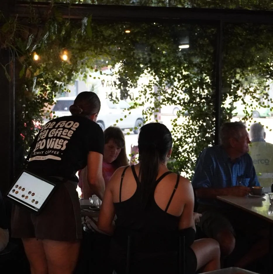 Where the locals gather and connect. 🖤